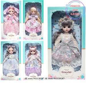 Muñecas 30 cm Princess Angel BJD Doll GD18 23 Articulaciones móviles 12 