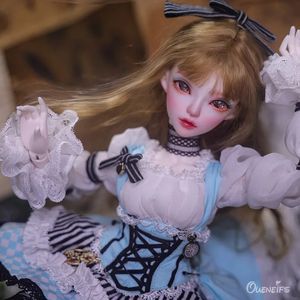 Muñecas Diseño Lami Doll BJD 1/4 Minifee Girl Línea activa Cuerpo Retro Estilo de corte Sensación femenina Lolita Vestido pequeño Hada Muñeca femenina 231118