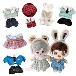 Vêtements de poupée pour poupées de 20cm, accessoires d'idole, vêtements en peluche, pull, jouet en peluche, tenue coréenne Kpop EXO 231012