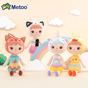 Muñecas est 48 cm muñeca de peluche suave relleno unicornio keppel niños niña niños juguete gatito lindo adornos juguetes para niñas 230906