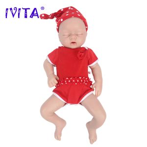 Poupées IVITA WG1553 20,86 pouces 100% Silicone Reborn Doll Dolls Soft Dolls Girl Upted Realist Baby avec des vêtements pour enfants