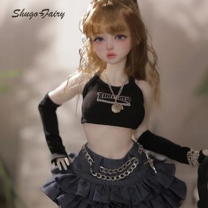 Poupées Shuga Fairy 1/4 Perle BJD Poupée Design Chérie Girly Visage Viande Jambe Jouets Pur Artisanat Art Boule Articulée 231212