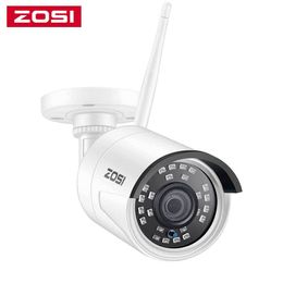 Cámaras domo ZOSI HD 1080P 2.0MP Inalámbrico IP Impermeable Visión nocturna WiFi Vigilancia de seguridad para NVR Set 221109