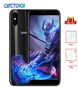 DOOGEE X55 Smartphone 55quot 189 affichage MT6580 Quad Core 1GB RAM 16GB ROM Android 71 double caméra empreinte digitale mobile pas cher Ph8539725