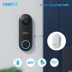 Sonnettes Reolink 2K + sonnette vidéo WiFi interphone vidéo extérieur intelligent détection humaine sonnette de porte filaire PoE avec carillon prise en charge Alexa HKD230918