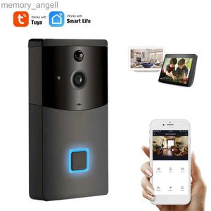 Sonnettes de portes Tuya Smart Home Ring Video Door WiFi Wireless Door Bell Home Security 1080p Camera Night Vision Pir Interphone Alexa YQ230928