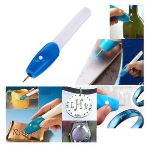 Dotting Tools High Quality Mini Engraving Pen Electric Carving Hine Graver Tool Engraver Steel Jewellery Kit Drop Delivery Health Be Dhenf