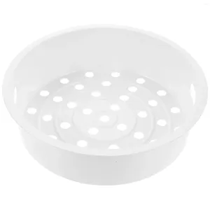 Double chaudière pour cuiseur à riz, panier à vapeur pour légumes, panier de cuisson à la vapeur pour Pot, insertion en Pp, support de casseroles empilable