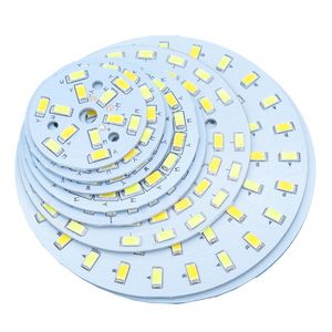 Doble temperatura de color SMD5730 LED PCB 3W 5W 6W 7W 9W 12W 15W 18W Fuente de luz blanca cálida para bombilla LED