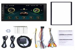 Double Din Android 81 Universal Car Multimedia MP5 Player GPS NAVIGATION 7 pouces Hd Touch Screen 2 Din intégré dans la voiture WiFi Stéréo CA6440843