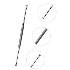 Double-ended Stainless Steel Spiral Ear Pick Spoon Ear Wax Removal Cleaner Ear Tool Multi-function