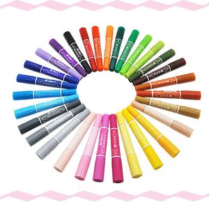 Stylo à tête double stylo de coloriage des meilleurs marqueurs de coloration huileux esquisse de draw graffiti esthétique fourniture de la papeterie de la papeterie