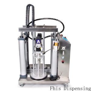 Machine de remplissage de colle de pompe à vis de machine de mélange de gel de silice à haute viscosité de pompe à double pression