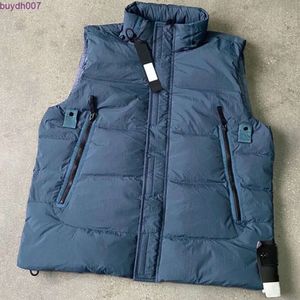 Down Parkas Chaquetas Topstoney Designer Stone Brand Chalecos Chaqueta Isla Mujer Puffer Chaleco Brújula Insignia Metal Nylon Invierno Lboujjcn Qzhi