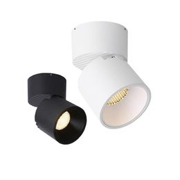 Downlights montés en Surface 7W 12W LED Downlight plafonniers sans conducteur spots luminaires éclairage intérieur Light278s