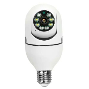 DP17 1080P Wireless 360 Rotate Auto Tracking Panoramic Camera Full Color Dual Light WiFi PTZ IP Cameras Remote Viewing Security E27 Bulb Int