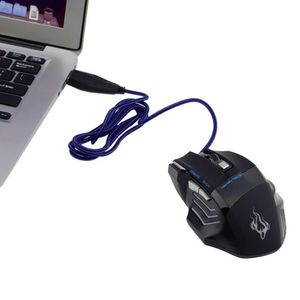 DPI bouton LED optique USB filaire souris feu flamme lampe respiratoire souris de jeu souris souris d'ordinateur pour Pro Gamer