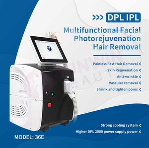 DPL IPL épilation pour l'élimination des vaisseaux sanguins rouges rajeunissement de la peau blanchissant la Machine d'acné de tache de rousseur