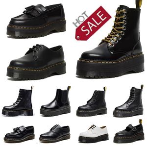 Dr. Martennes Botas de diseñador Mujer Zapatos de diseñador Invierno Mujer Negro Lujo Cuero Bottes Clásico Para hombre Mocasines para mujer Entrenadores Zapatillas altas