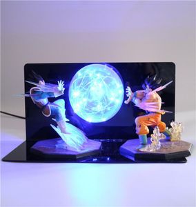 Dragon B Z Figurine Anime Model Collectible Baby LED LED LED DBZ Bola Goku Saiyan Figuras de acción para niños Toys de bricolaje DIY2759320