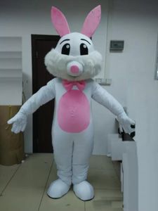 Dragon Year Deluxe en peluche Halloween Rabbit Mascot Costume de haute qualité Personnalisez Cartoon Bunny Anime Characon Adult Size Christmas Carnival Fancy Dishing