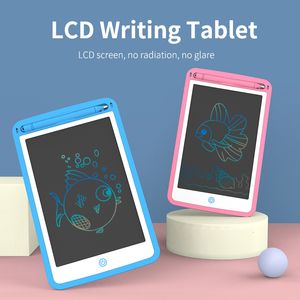 Drawing Painting Supplies 8 Board LCD de 5 pouces pour enfants Graffiti Sketchpad Toys Écriture Blackboard Magic Writing Tablet Baby Gift 230329