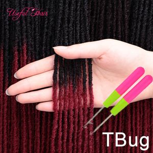 Extensiones de cabello de ganchillo DIY para rastas