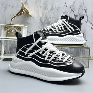 Habiller les chaussures de fête de mariage de style européen printemps mode blanc lacet up extérieur baskets décontractés respirants orteil rond