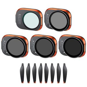 Robe KF Concept 2in1 5pcs Filter Set (UV + ND8 / PL + ND16 / PL + ND32 / PL + ND64 / PL) pour DJI Drone Mini 3 Pro avec 28 revêtements multicouches