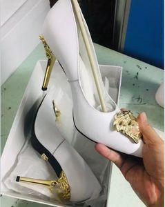 Dress Shoes Autumn Ladies High Heels Pointed Toe Shaped Heel High 5cm and 10cm Wedding Shoes Square Buckle Travel Banquet Shoe High Heels