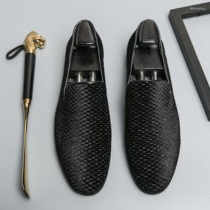 Zapatos De Vestir Hombres Cuero Negro Casual Punto De Negocios Punta Para Boda Fiesta Estilo Formal Trabajo