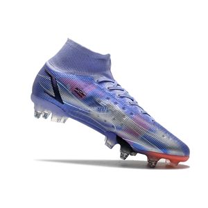 Zapatos de vestir Hombres Fútbol Superfly Elite SG PRO Botas de fútbol Entrenamiento al aire libre Tacos Tacos Chuteiras Venta al por mayor 220927