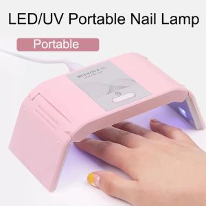 Robes compactes portables à trois couleurs sèche-linge 36 watts câble usb maison ongle gel uv vernis 12 lampe LED Supplies de manucure professionnelle