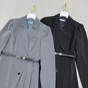 Robes de créateurs pour femmes, robes décontractées, classiques et élégantes, simples, de haute qualité, jupe plissée en tissu