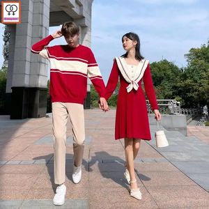 Robes assorties couple chouchis robe chaude ventes masculines amoureurs de vêtements de vacances Valentin de la Saint-Valentin