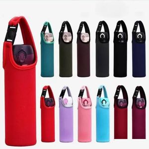 Drinkware Handle Drinkware Handle Portable Beer Glass Single Neoprene Bottle Cooler Sleeve Holder Er Bag Water 450Ml Tote Cup Set Dr Dhw7F