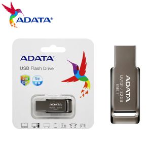 Drives 100% USB ORIC 3,1 ADATA UV131 USB Drive Flash 16 Go 32 Go High Speed Memory Stick 64 Go USB Pendrive Metal Mini U Stick