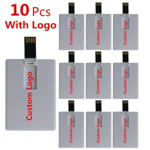 Drives 10pcs Impression de logo personnalisée Photo