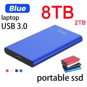 Drives 8 To 2 To Mobile Mobile Solid State Drive portable Portable SSD Storage Hard Disque USB 3.0 Compatible pour PC ordinateur portable Mac