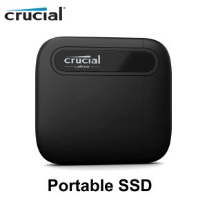 Drive crucial x6 500g 1TB 2TB 4TB PORTABLE SSD 800 Mo / s USB 3,2 Drive externe Solid State USBC 1000GB 2000GB 4000GB 1T 2T 4T TYPEC