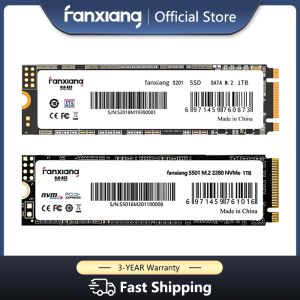 Drives FanXiang M.2 SSD M2128GB PCIE NVME NGFF 256GB 512GB 1TB Solid State Drive 2280 Disque dur interne Disque HDD pour ordinateur portable X79 SSD