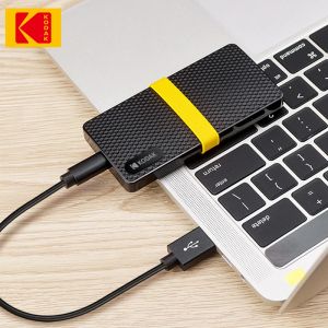 Unidades Kodak Portable Solid Drive X200 256GB SSD USB3.1 Gen2 Disco duro externo Tipo C 3.1 512GB 1TB 2TB Disco Duro externo