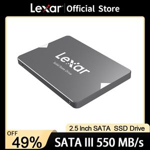 Drive Lexar SSD SATA 3 Drive HDD 2.5 Disque dur SSD 128 Go 256 Go 512 Go 1TB HD Disque Disque dur interne pour ordinateur portable pour ordinateur portable