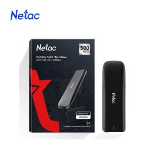 Drive NETAC externe SSD 1TB 500 Go portable SSD 250 Go 2TB HD SSD Disque dur externe USB 3.2 Disque dur à état solide de type C pour ordinateur portable pour ordinateur portable