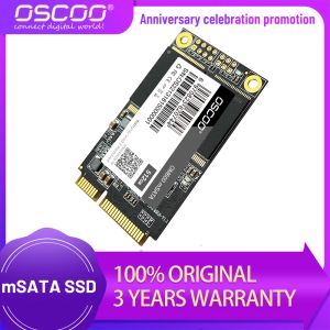 Drive OSCOO Best MSATA SSD 128 Go 256 Go 512 Go Disque dur SATA III pour Windows ordinateur portable Desktop