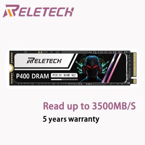 Drives ReleTech P400 PCLE SSD M.2 NVME 256 Go 512 Go 1TB 2TB Solid State DRAM CACH CACHE DISK DISK DISK POUR LAPTOP BUREAU