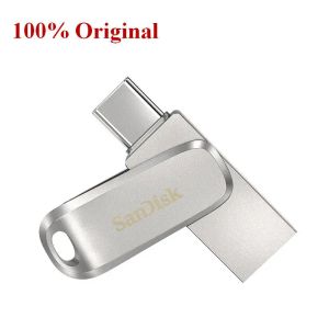 Drives SanDisk USB 1T Flash Drive 32G 64 Go 128 Go Typec OTG USB 3.1 Mémoire DC4 Stick 256 Go 512 Go Mini U Disque SDDDC4 Pendrive High Speed