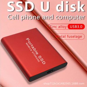 Drives Ultra Thin SSD Wireless 1TB 2TB 4TB 8TB Dispositifs de stockage externes Disque dur interne Solid State Drives Type C USB3.1 MAX MAX