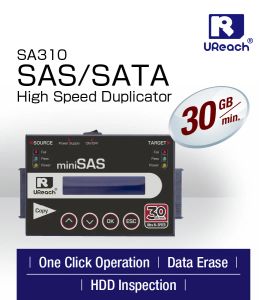 Drive Ureach SA310 1 à 1 Cloner SSD SSD et Nettoyer de données Duplicator Duplicator Copier SATA / IDE / MSATA Sauvegarde du disque dur de Sever Hard