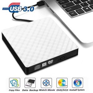 Drive USB 3.0 External Optical DVD DVD Combo DVD ROM Player CDRW Brûler écrivain Plug and Play for MacBook ordinateur portable PC de bureau